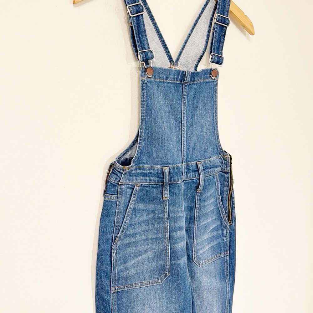 MADEWELL Denim Overalls Jumpsuit Skinny Jansing Wash Size XS Like New! - Picture 6 of 11
